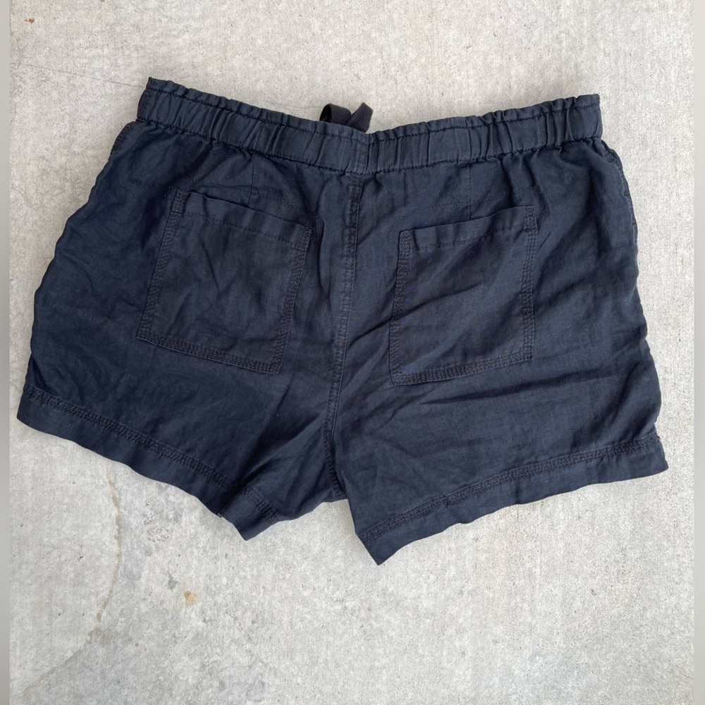 JCP Drawstring Linen Shorts MEDIUM - Picture 2 of 6